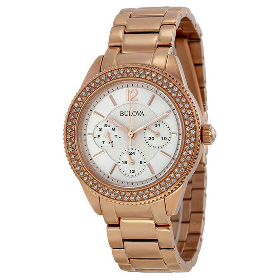Bulova Multi-Function 36mm Quartz Ladies Watch 97N101