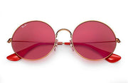 Ray-Ban Ja-jo Red Mirror Lenses & Bronze Copper Frames Ladies' Sunglasses RB3592 9035/C8 55-20