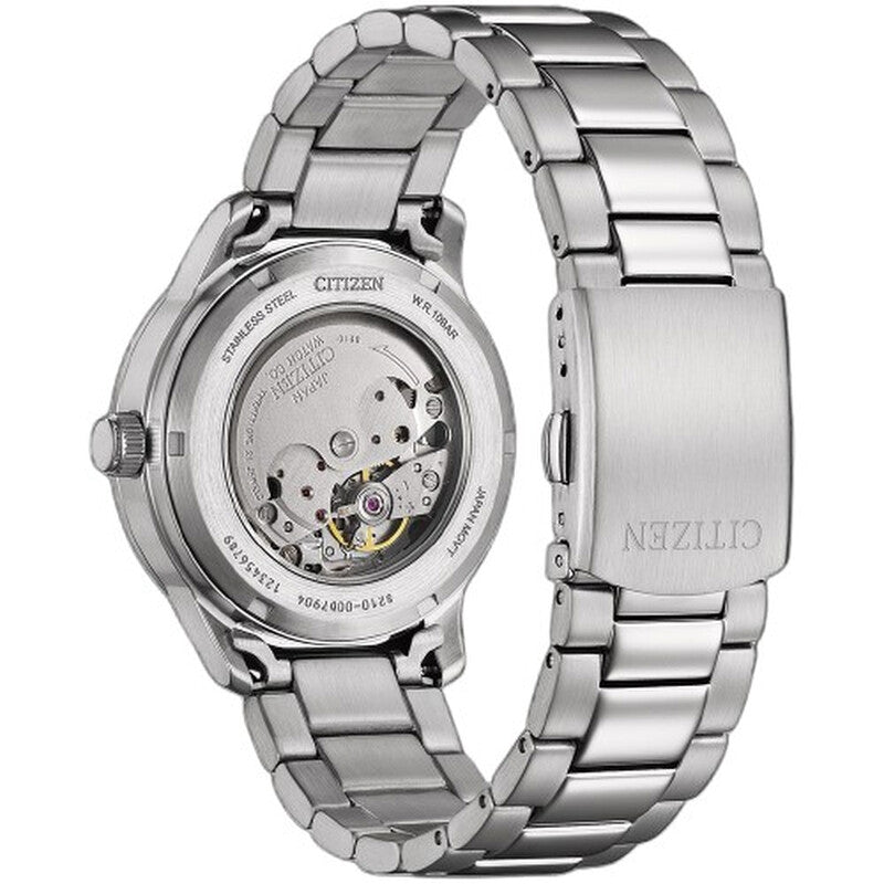 Citizen 40mm Automatic Salmon Dial Men's Watch NJ0191-83X