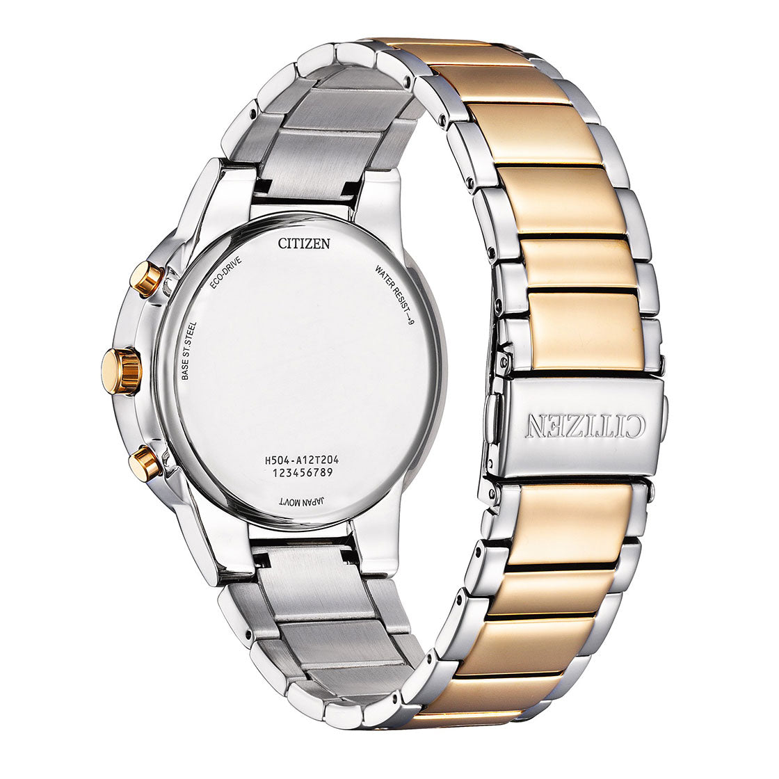Citizen Eco-Drive Chronograph GMT Men's Solar Watch AT2244-84A