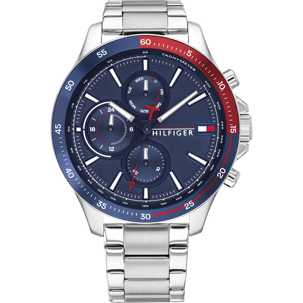 Tommy Hilfiger Bank 1791718 46mm Quartz Chronograph Men’s Watch