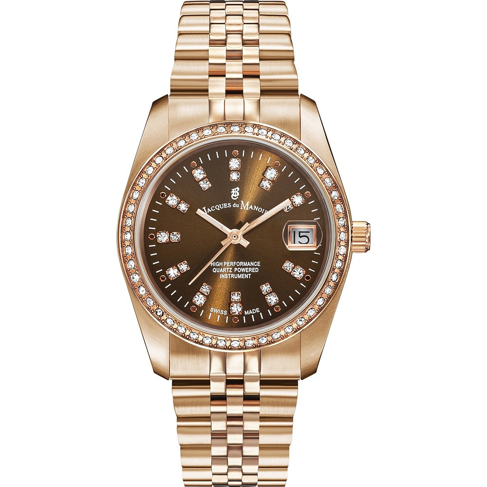 Jacques Du Manoir Inspiration 36 mm Ladies Quartz Watch