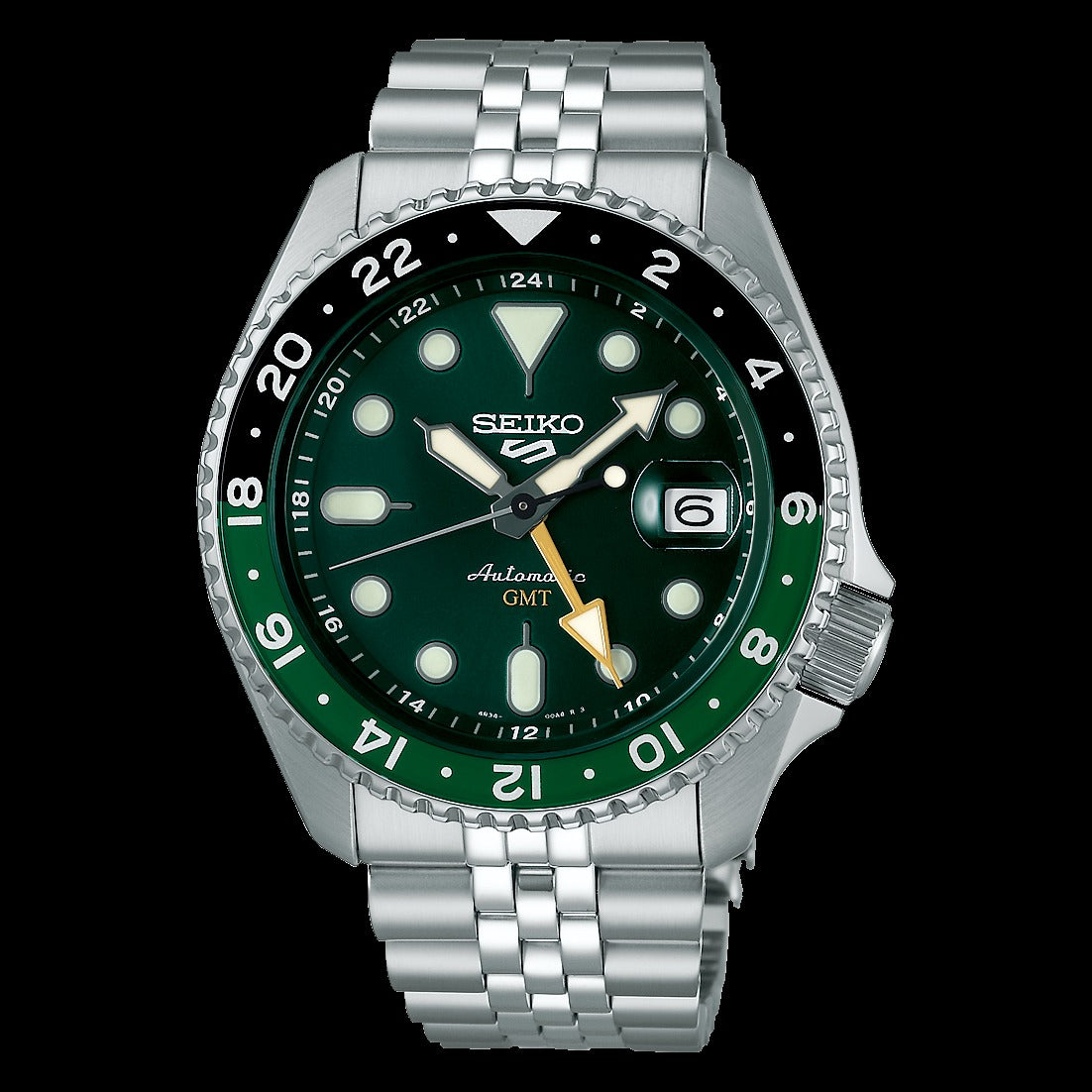 Seiko 5 Sports GMT SSK035K1 42mm Automatic GMT Men’s Watch