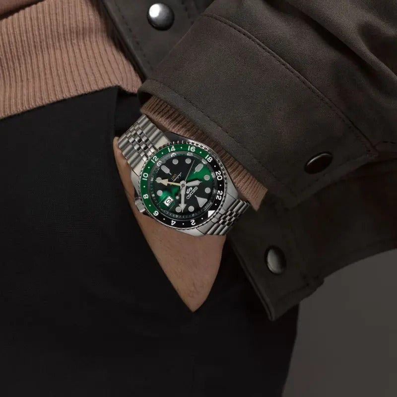 Seiko 5 Sports GMT SSK035K1 42mm Automatic GMT Men’s Watch