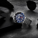 Seiko 5 Sports SKX 42.5mm Automatic GMT Mens Watch SSK003K1
