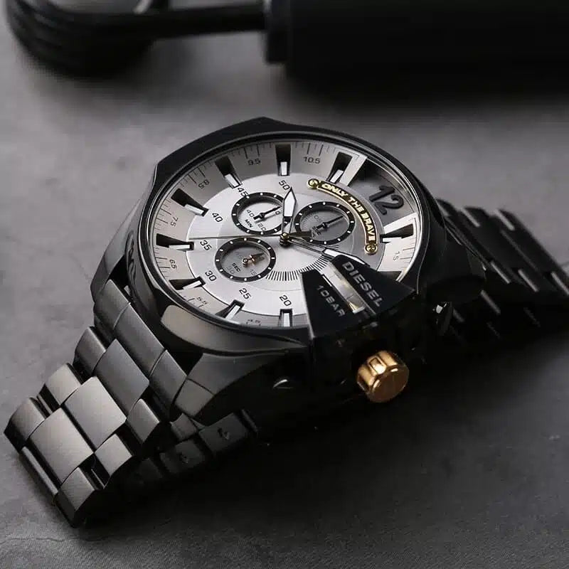 Diesel Mega Chief 59mm Quartz Mens Watch DZ4479
