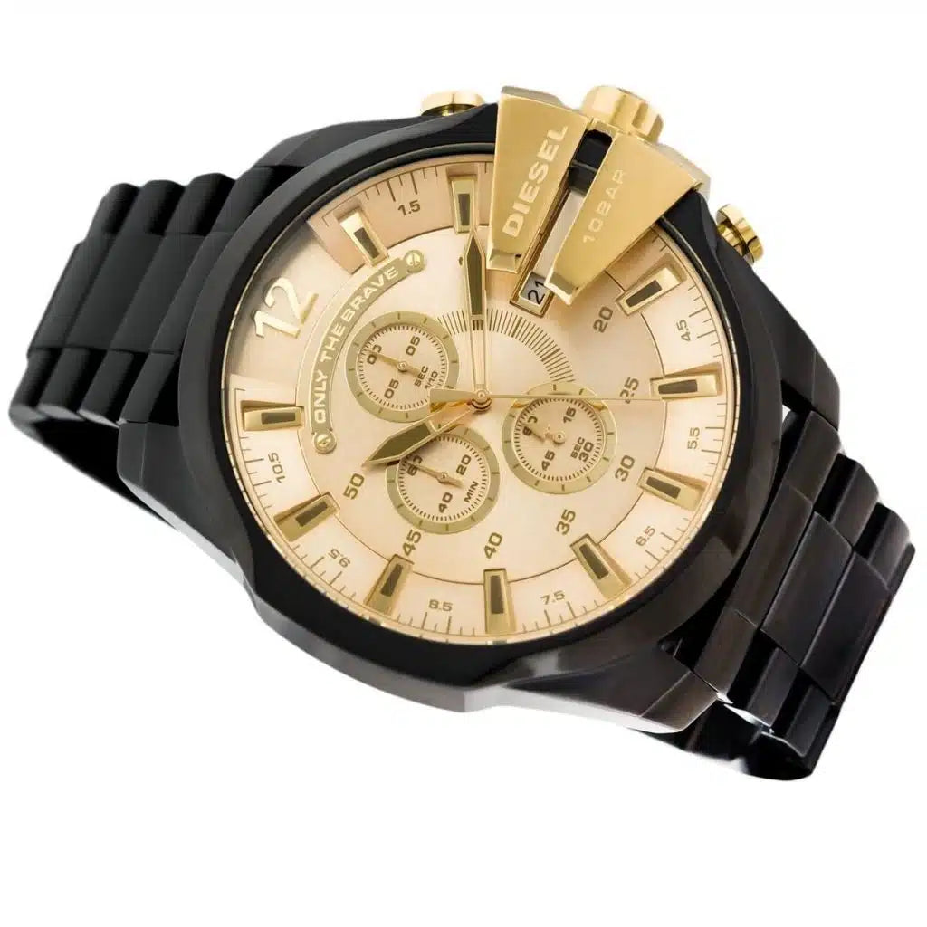 Diesel Mega Chief 59mm Quartz Mens Watch DZ4485