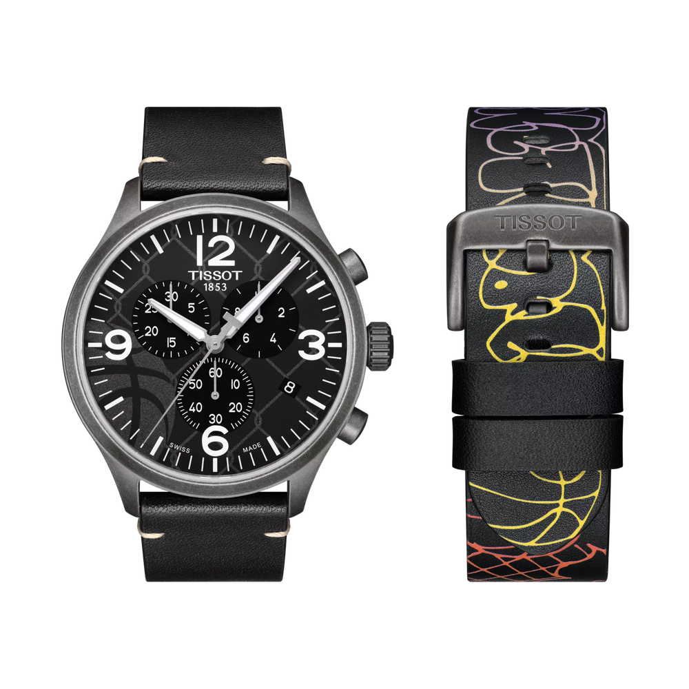 Tissot XL 3x3 Street Basketball Chronograph Quartz Black 45 mm Men’s Watch T116.617.36.067.00