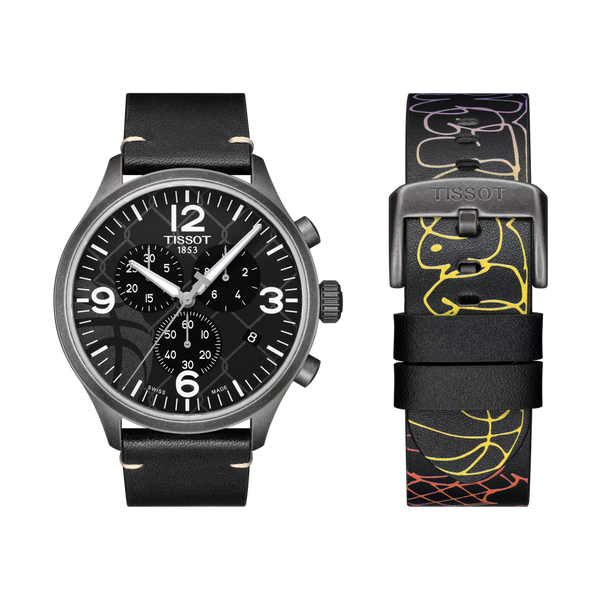 Tissot XL 3x3 Street Basketball Chronograph Quartz Black 45 mm Men’s Watch T116.617.36.067.00