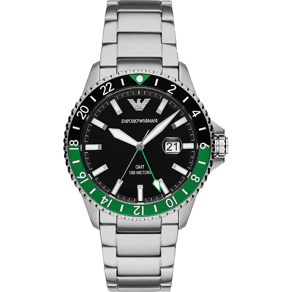 Emporio Armani AR11589 42mm Black Dial Mens Watch
