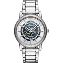 Emporio Armani AR60006 Silver Dial 43mm Mens Automatic Watch