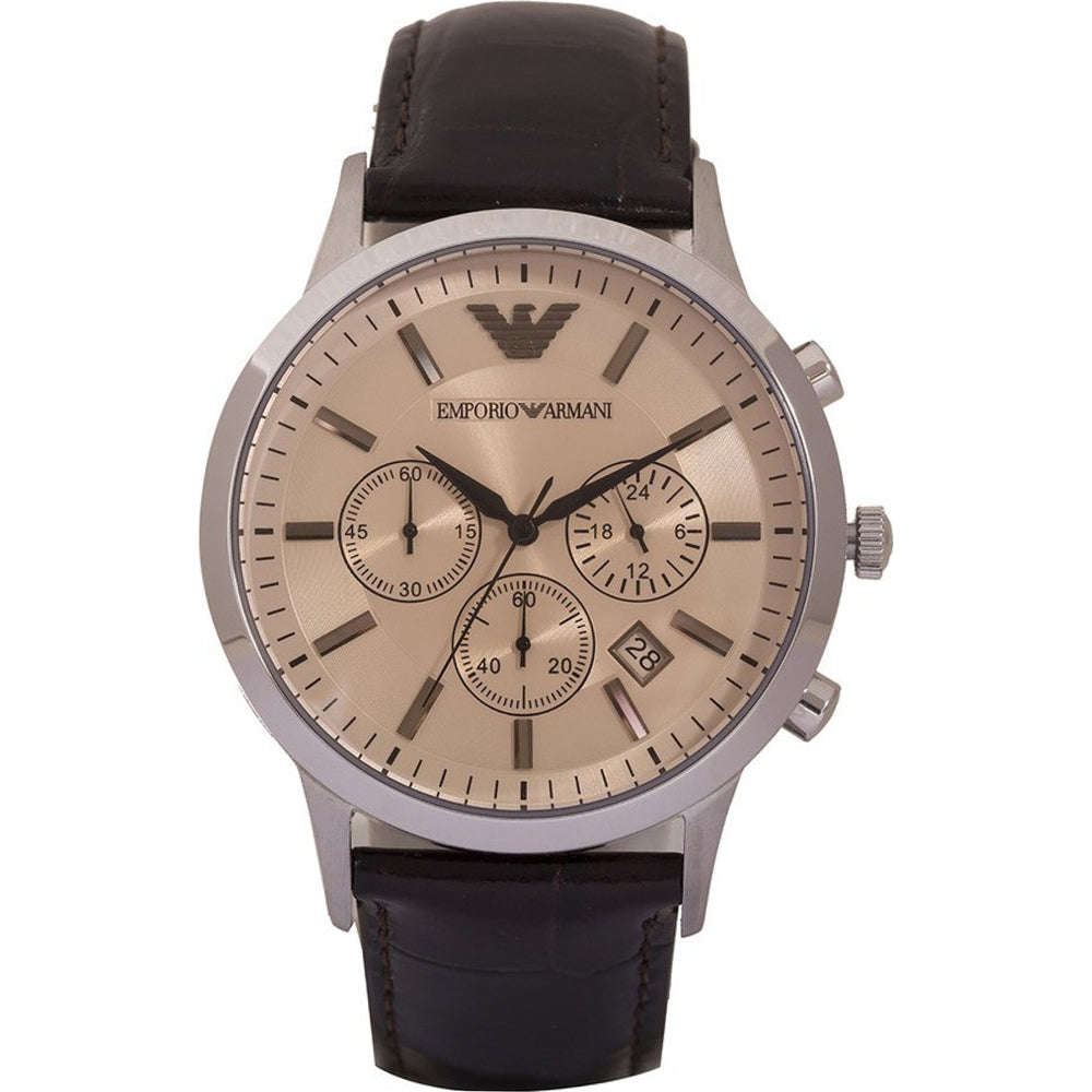 Emporio Armani AR2433 43mm Quartz Chronograph Men’s Watch