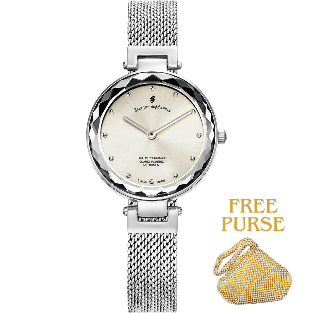 Title: Jacques du Manoir Selena 31mm Quartz Ladies Watch