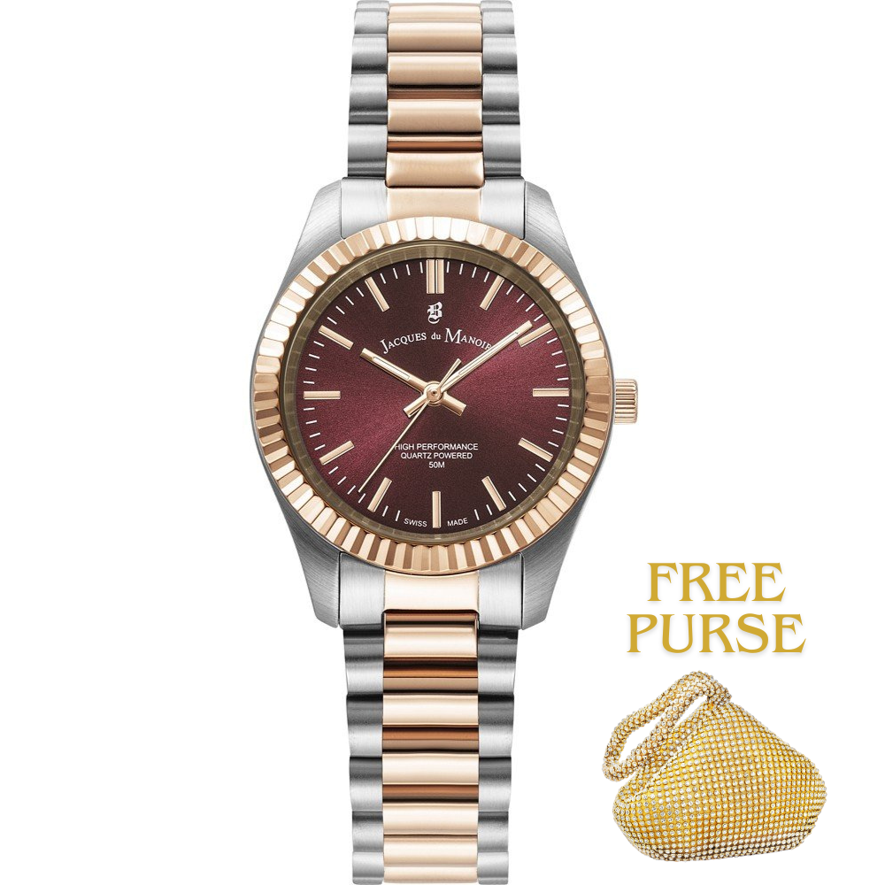 Jacques du Manoir Inspiration Prime Ladies 31 mm Quartz Watch