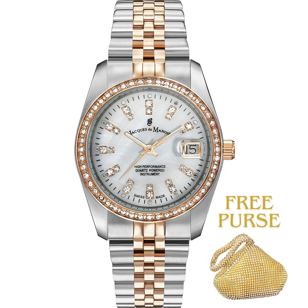 Jacques du Manoir Inspiration 36mm Quartz Ladies Watch