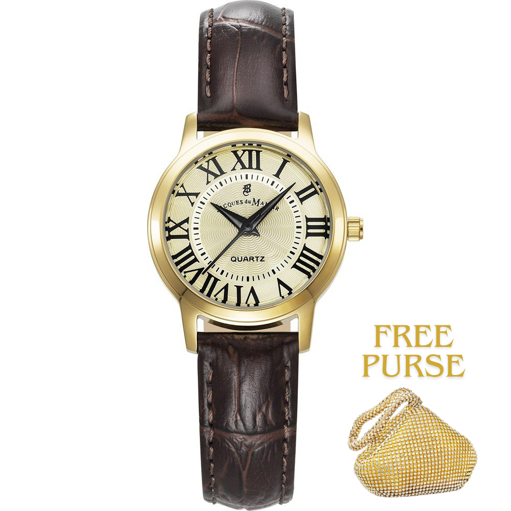 Jacques du Manoir Genesis Ladies 28 mm Quartz Watch