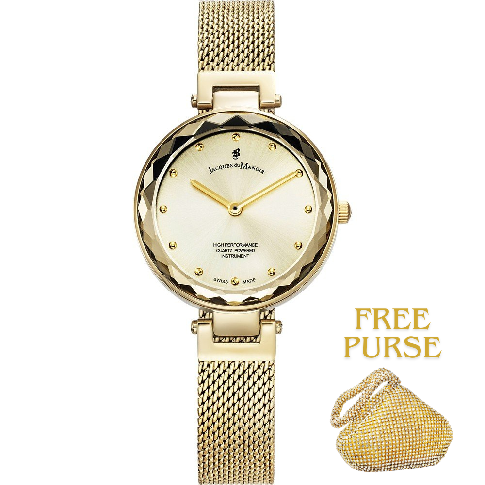 Jacques du Manoir Selena 31mm Quartz Ladies Watch