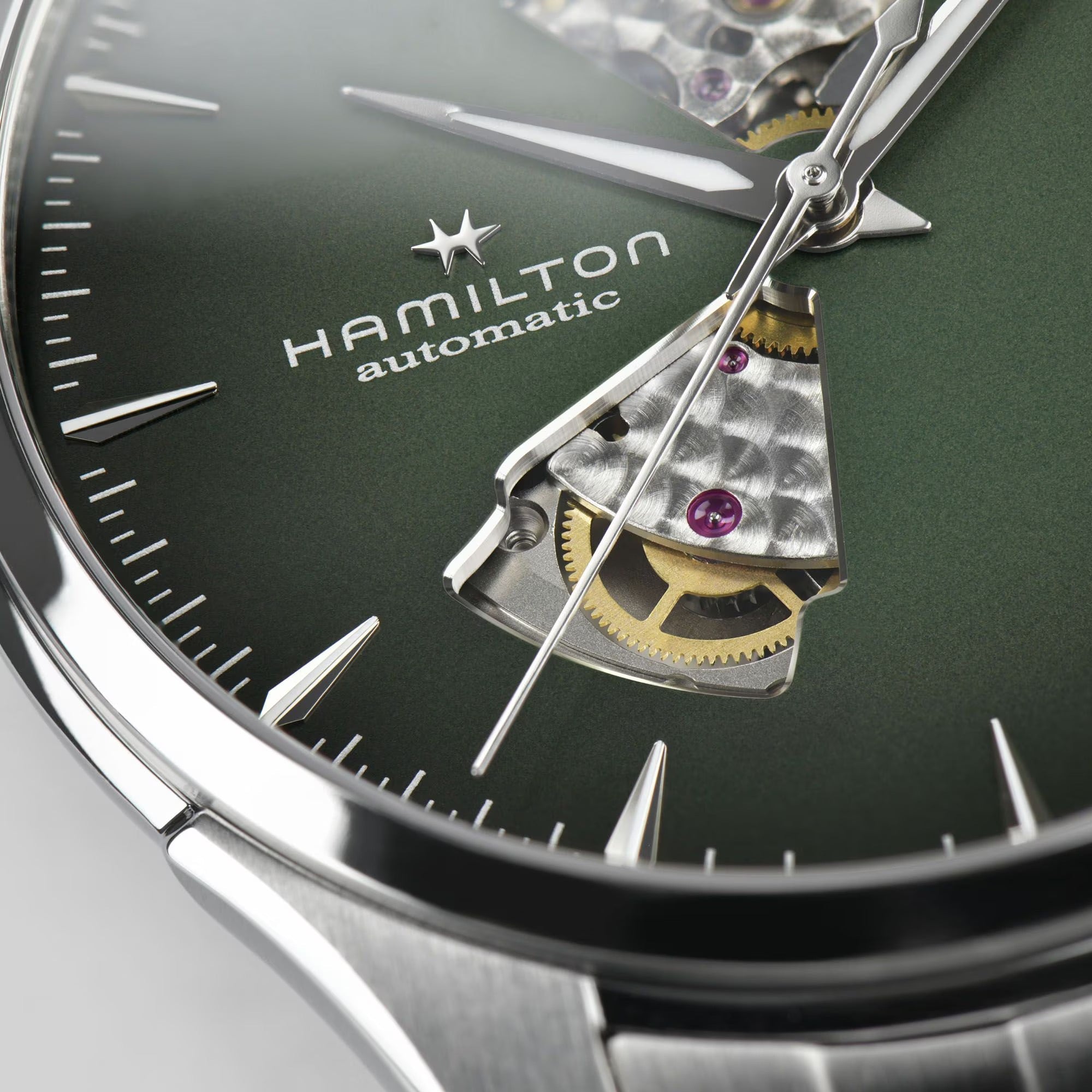 Hamilton Jazzmaster Open Heart Watch H32675160