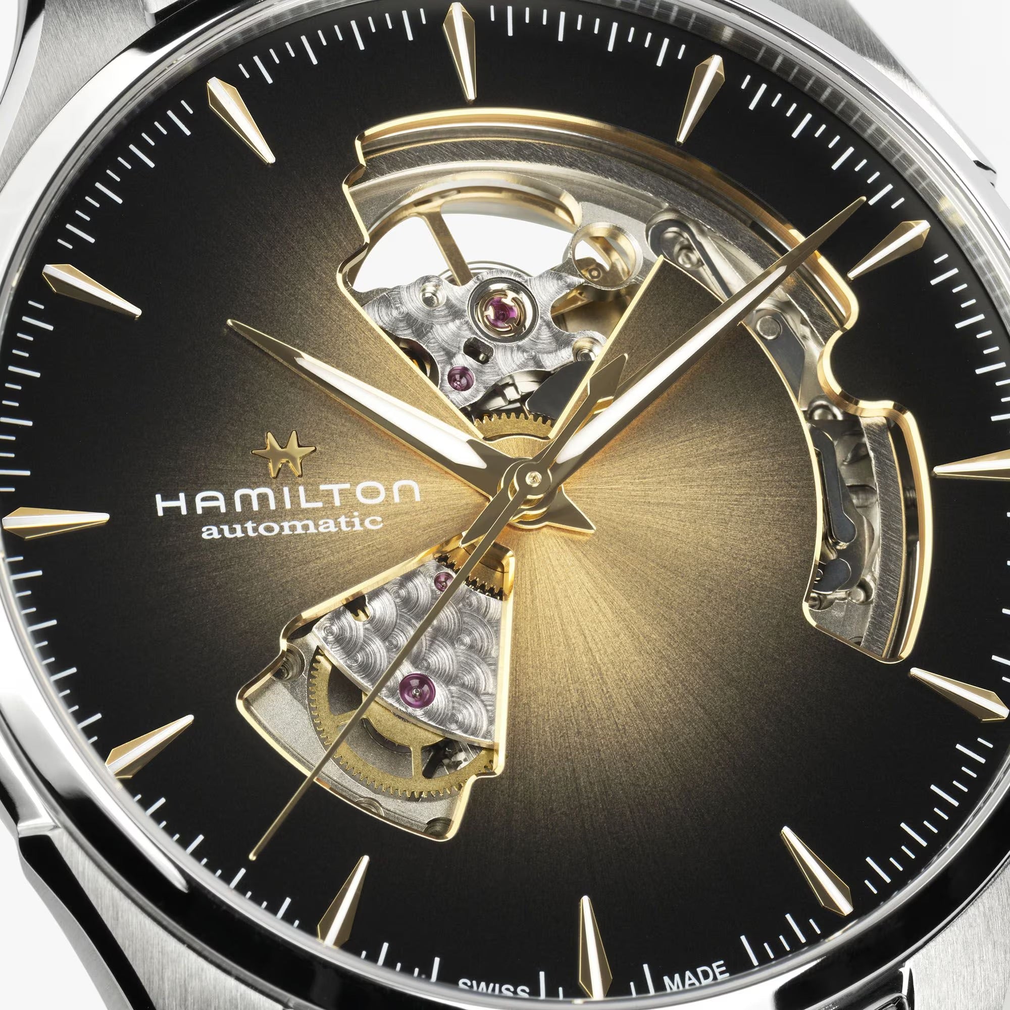 Hamilton Jazzmaster Open Heart Watch H32675501