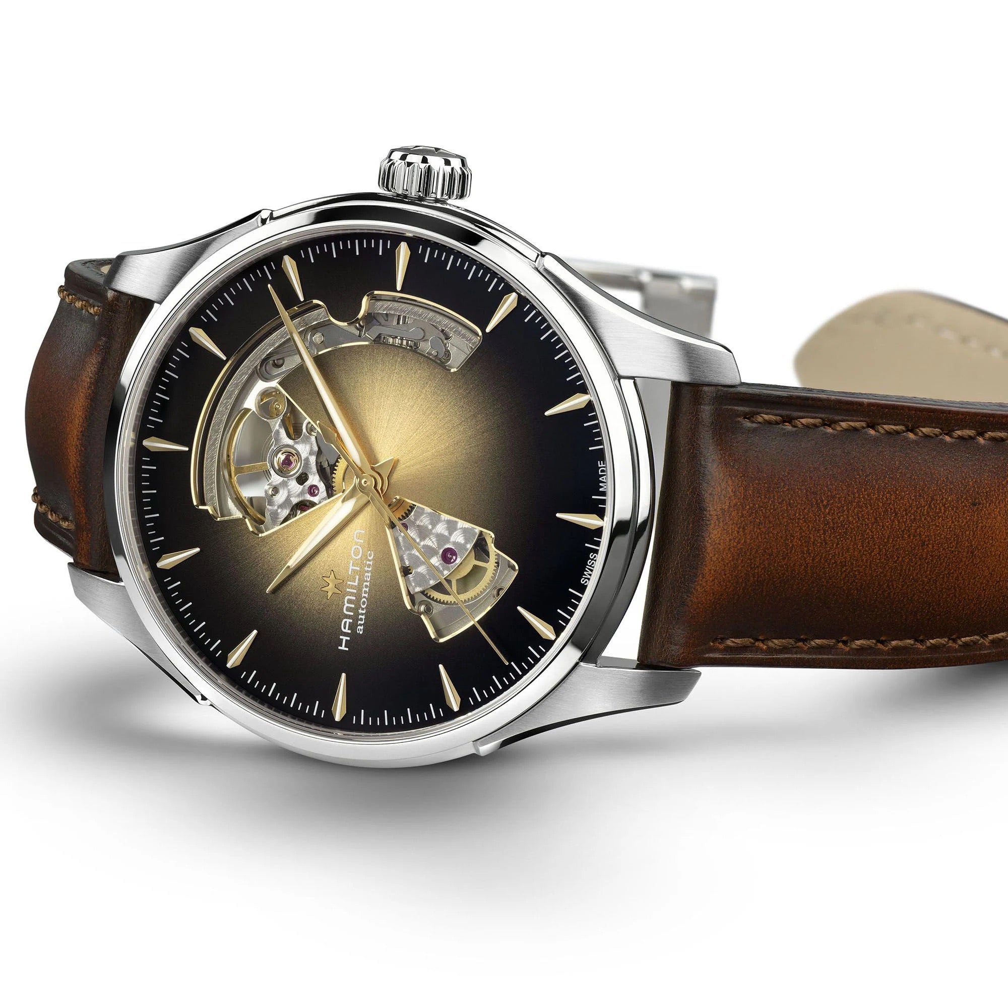 Hamilton Jazzmaster Open Heart Watch H32675501
