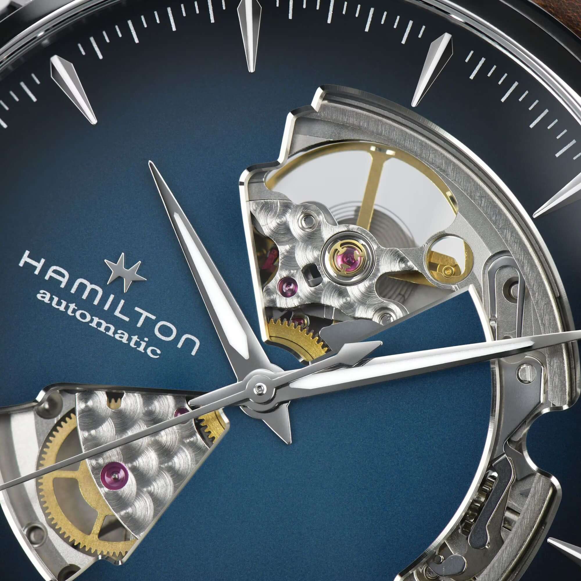 Hamilton Jazzmaster Open Heart Watch H32675540