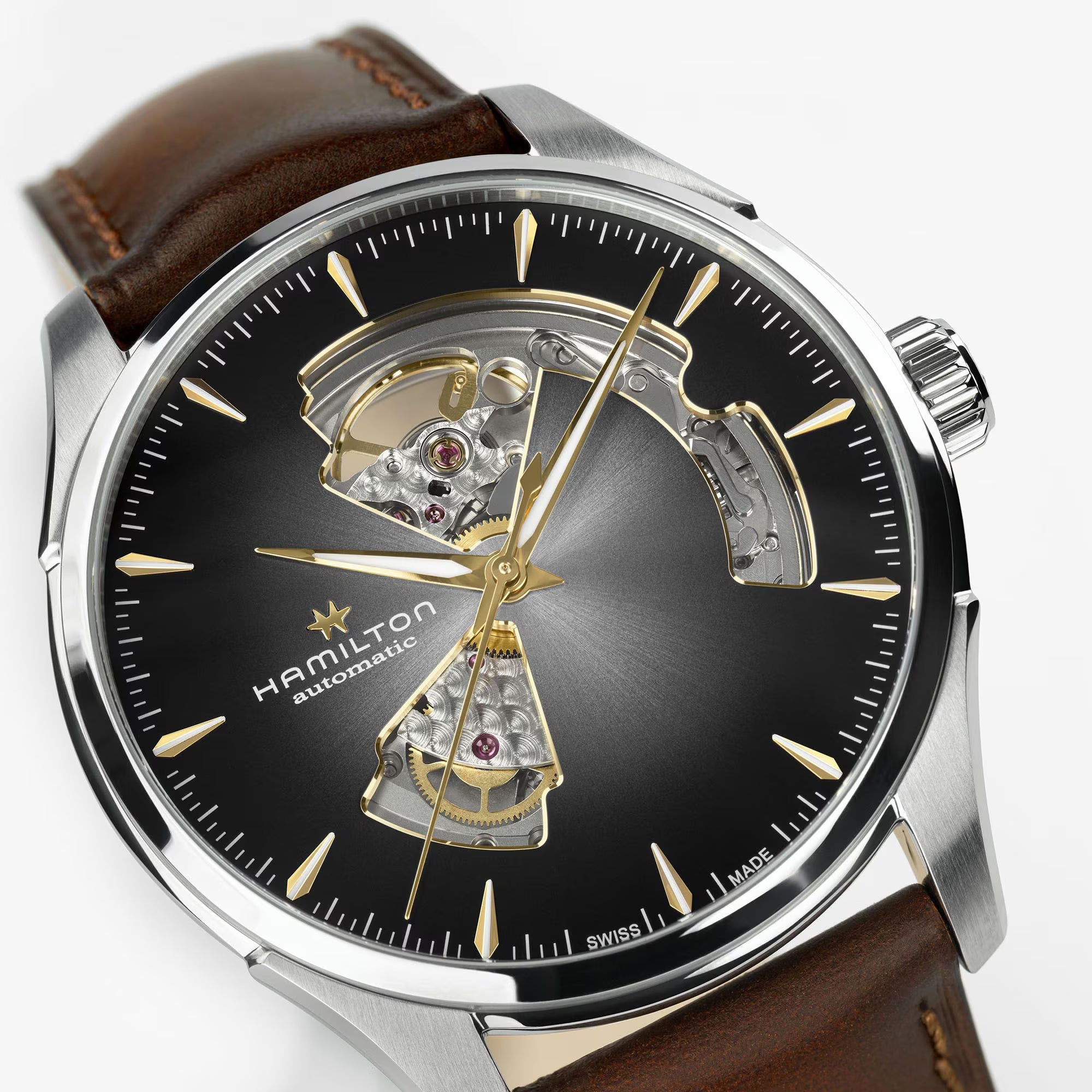 Hamilton Jazzmaster Open Heart Watch H32675581