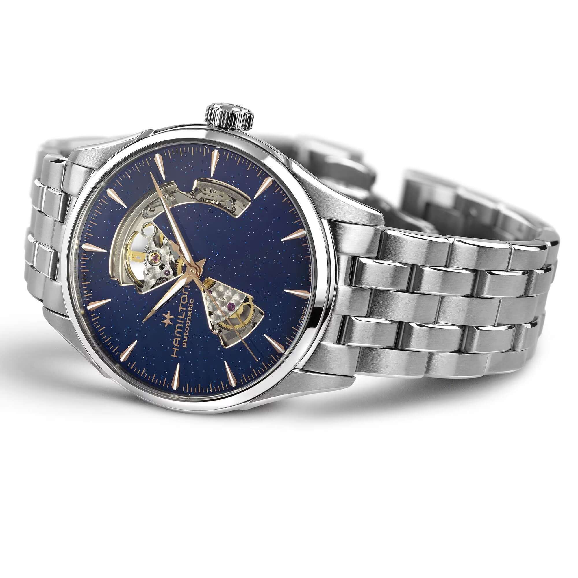 Hamilton Jazzmaster Open Heart Watch H32705140