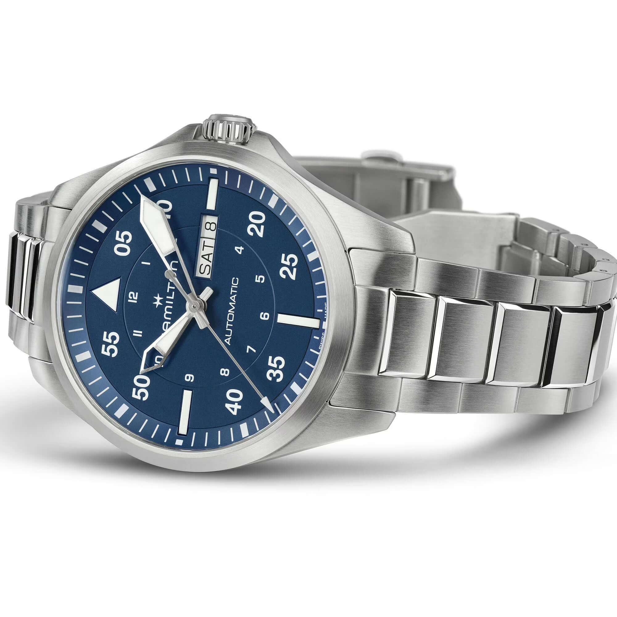 Hamilton Khaki Aviation Pilot Day Date H64635140