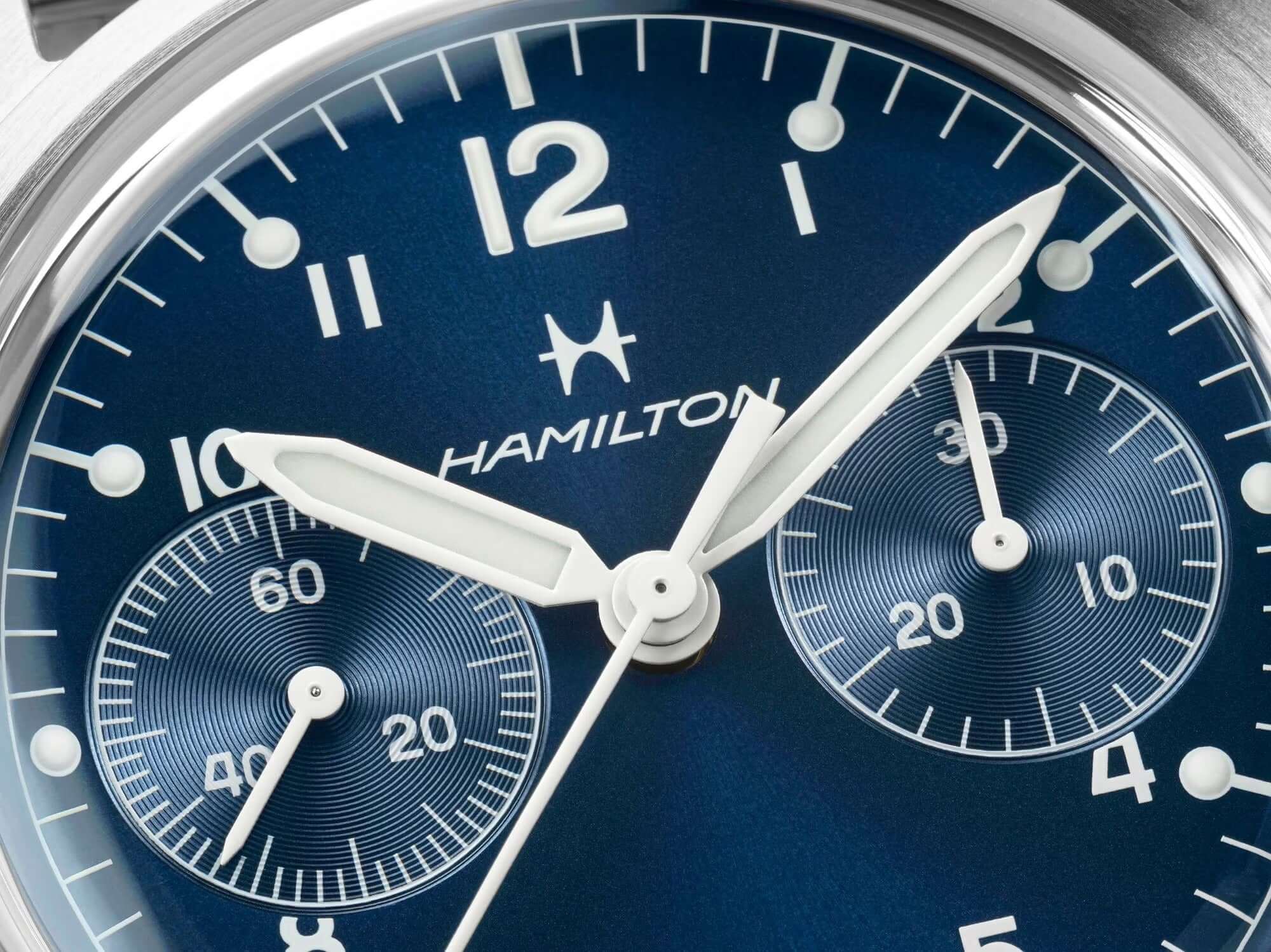 Hamilton Khaki Aviation Pilot Pioneer Chrono Mechanical Watch H76409140