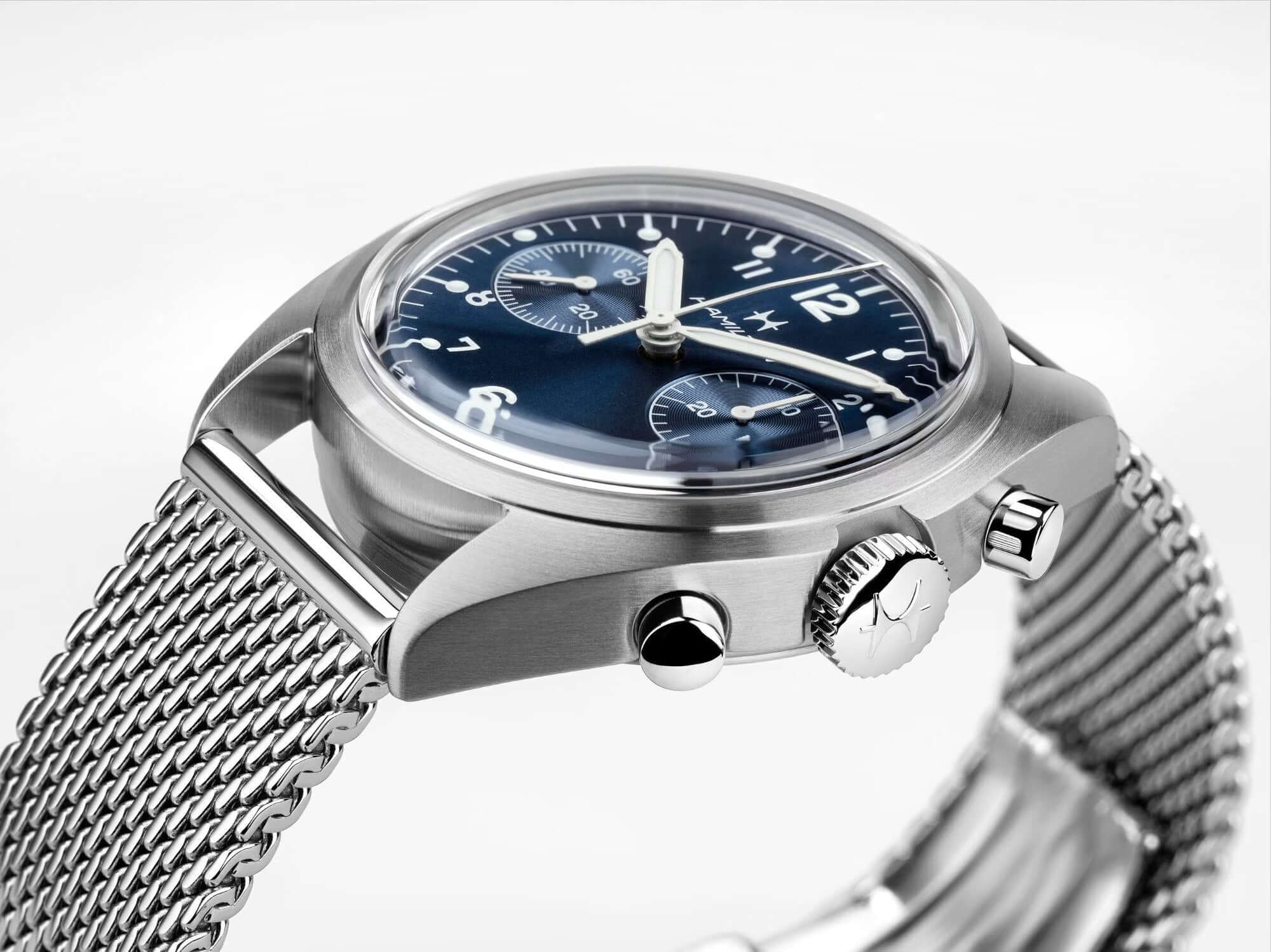 Hamilton Khaki Aviation Pilot Pioneer Chrono Mechanical Watch H76409140