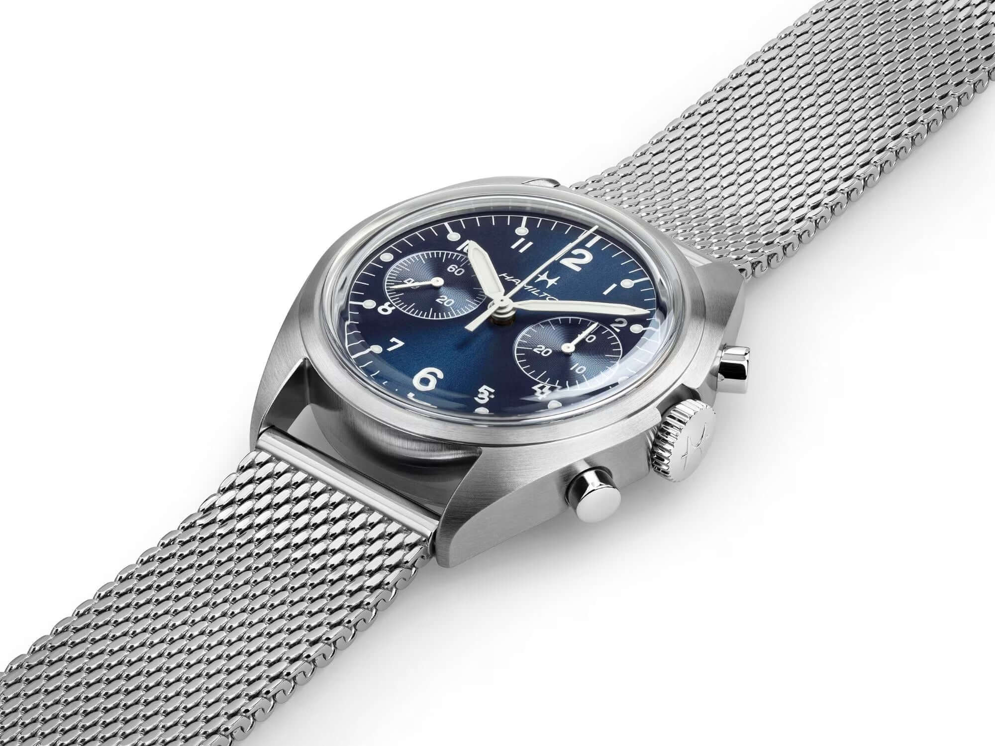 Hamilton Khaki Aviation Pilot Pioneer Chrono Mechanical Watch H76409140