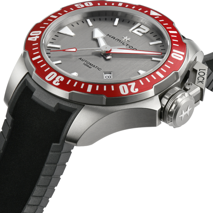 Hamilton Khaki Navy Frogman 46 mm Titanium Automatic Men's H77805380
