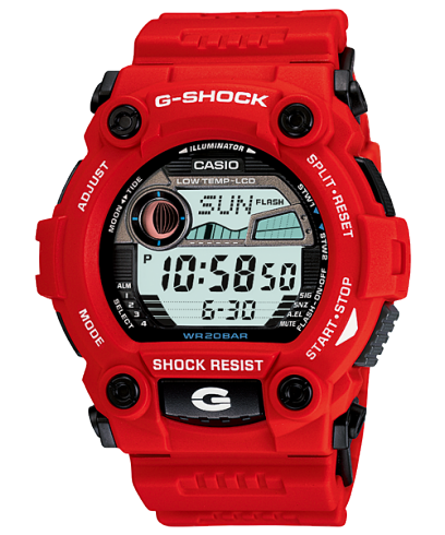 Casio G-Shock G7900A-4 Watch | Low Temp Resistant, Moon & Tide Graphs, Flash Alert, 200M Water Resistant