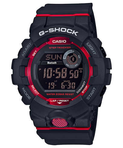 Casio G-Shock GBD800-1 Watch | G-SHOCK MOVE, Smartphone Link, Step Tracker, 200M Water Resistant