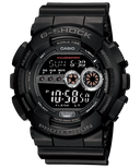 Casio G-Shock GD100-1B Watch | High-Brightness LED Backlight, Multi Time, Flash Alert, 200M Water Resistant