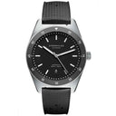 Sternglas MARUS 42mm Automatic Dive Watch S02-MA03-KA04, Black Luminova Dial, Sapphire Crystal, Black Rubber Strap, 20 ATM Water Resistant