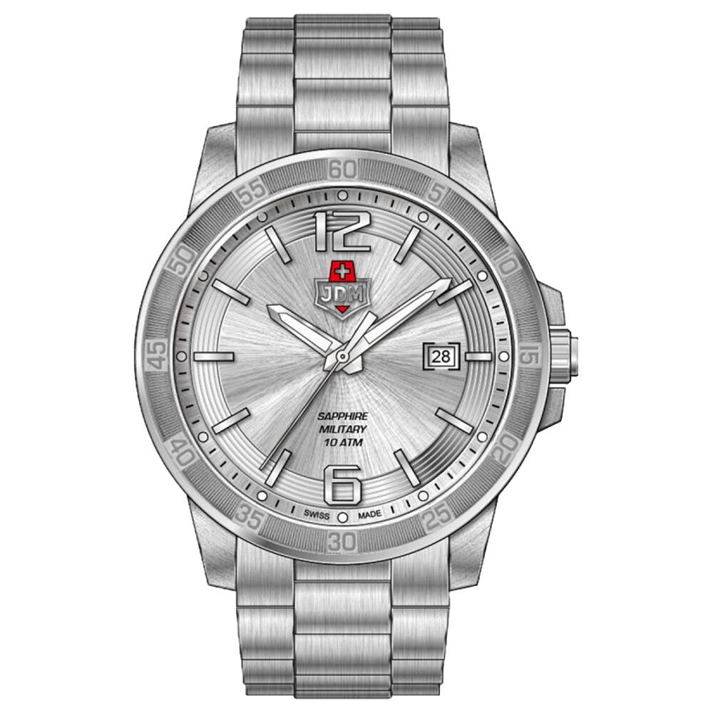 JDM Military Oscar Men's 42 mm Quartz Watch