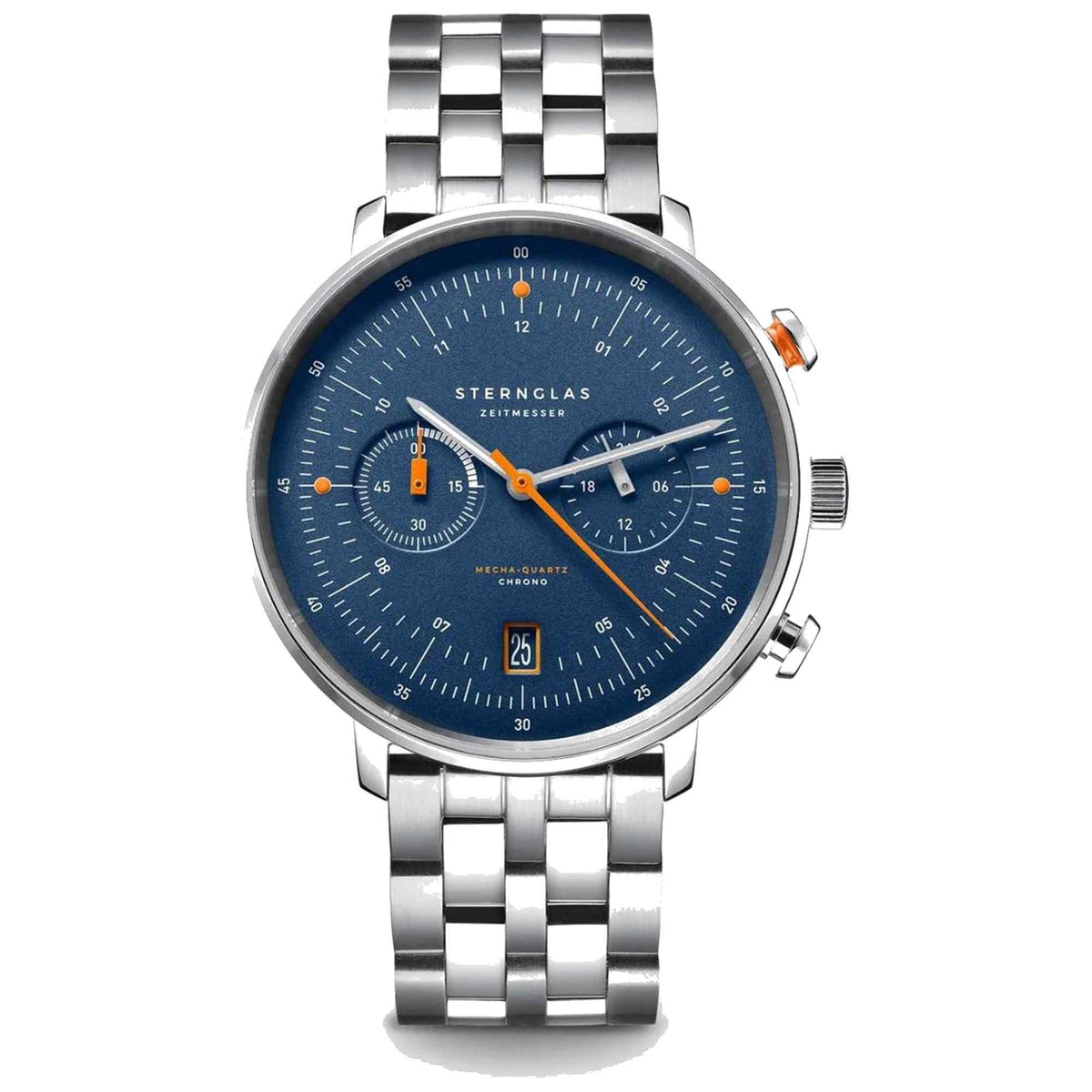 Sternglas Hamburg Chronograph Küste Edition 42mm Seiko TMI VK64 Men’s Watch