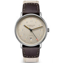 Sternglas LUMATIK 38mm Automatic Watch S02-LM26-NY06, Beige Dial, Sapphire Crystal, Nylon Beige Strap, 5 ATM Water Resistant