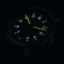 Sternglas LUMATIK 38mm Automatic Watch S02-LM26-BR02, Beige Dial, Sapphire Crystal, Bridle Black Leather Strap, 5 ATM Water Resistant