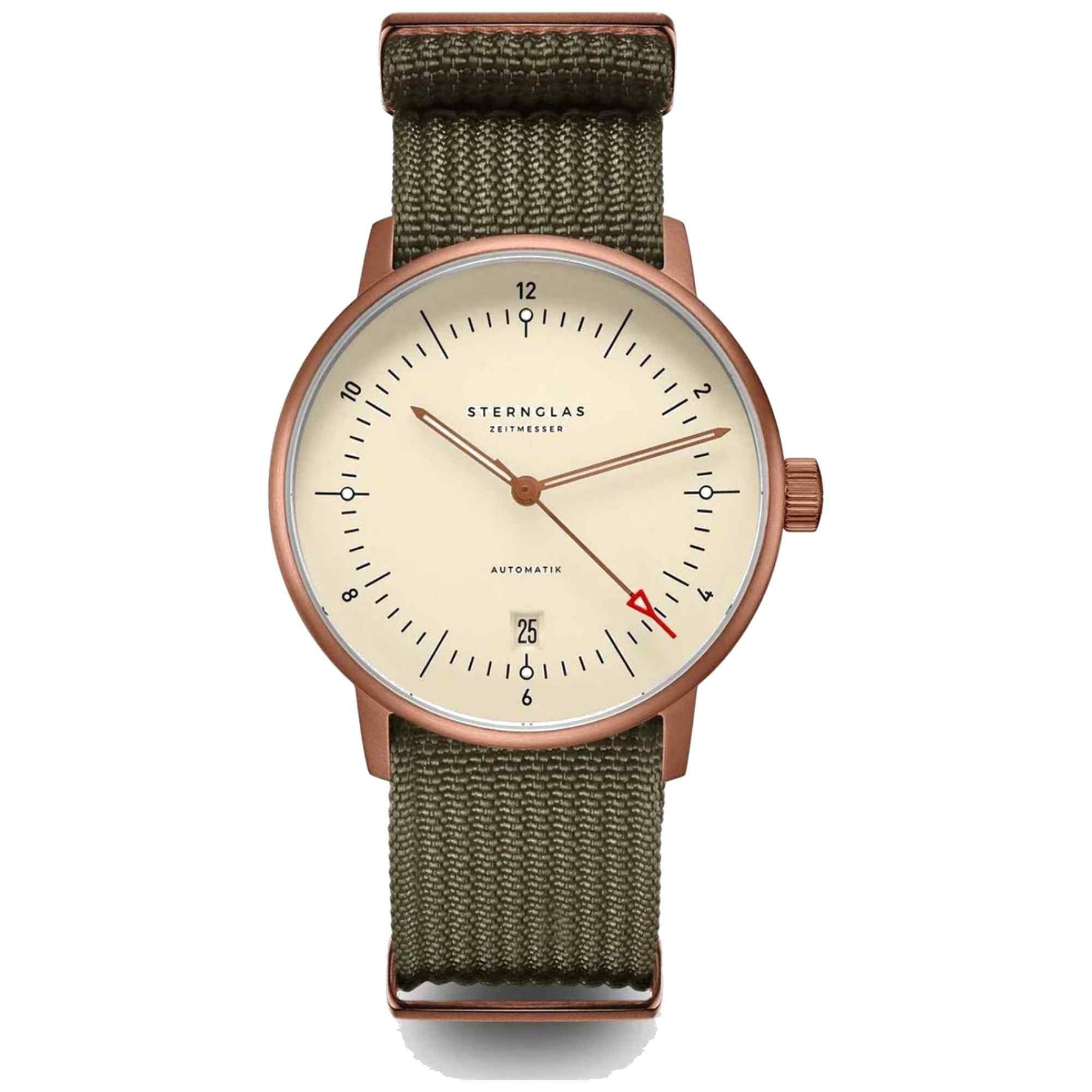 Sternglas Naos Men's 38 mm Automatic Watch