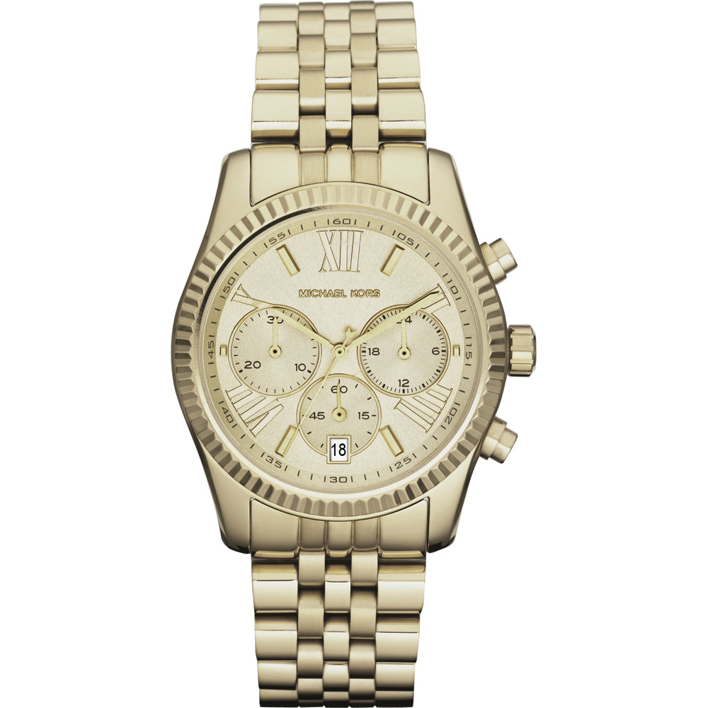 Michael Kors Lexington MK5556 – 38mm Quartz Ladies’ Chronograph Watch