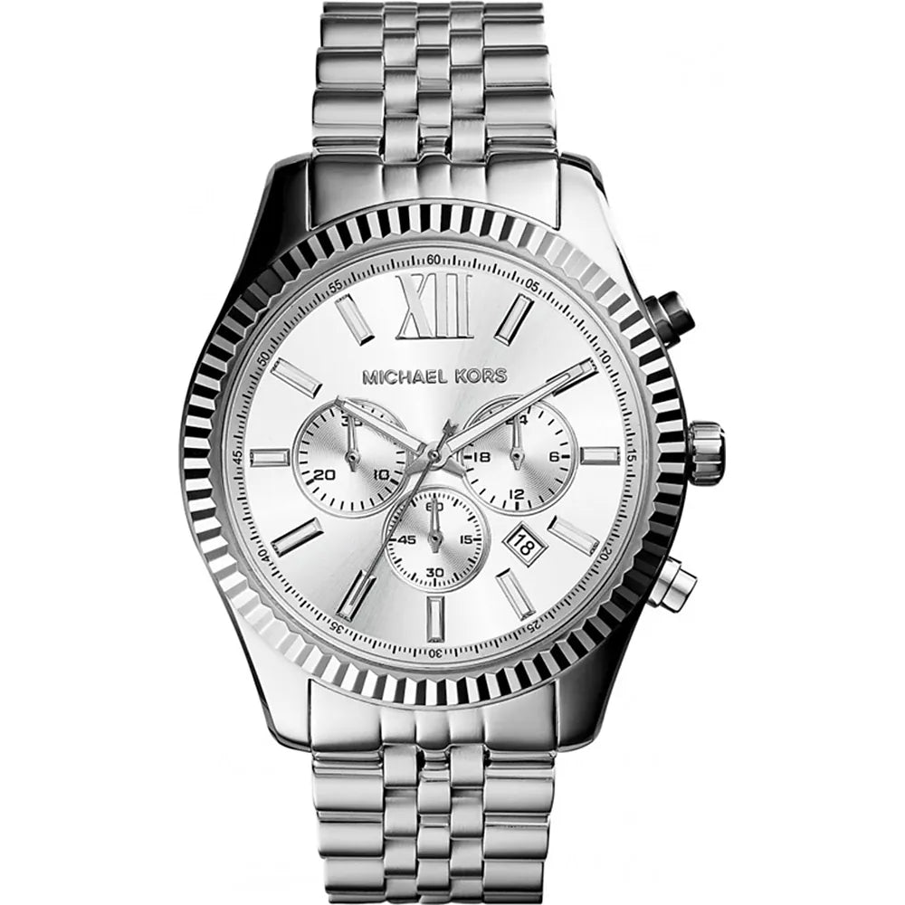 Michael Kors Lexington Big MK8405 – 45mm Quartz Ladies’ Stainless Steel Watch