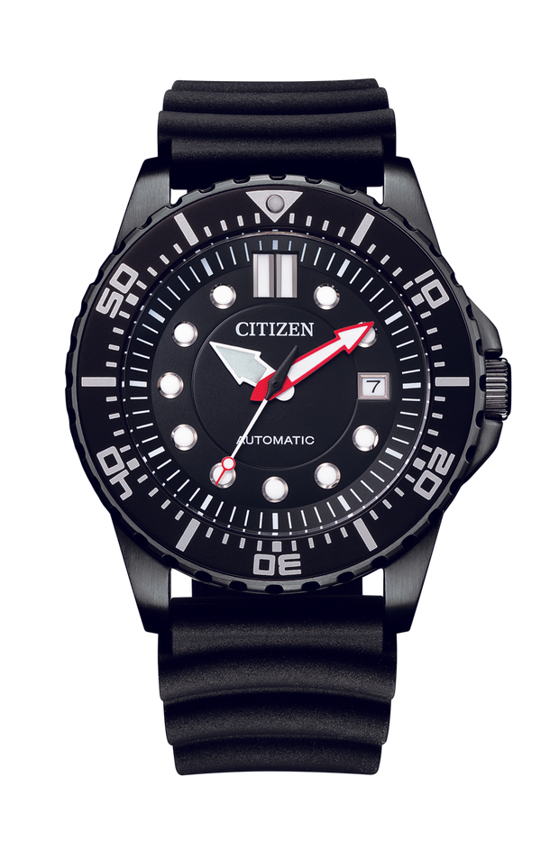 Citizen Men's Automatic Black Dial Watch NJ0125-11E