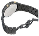 Roamer Superior Chrono 44 mm Men's Watch – Gunmetal Case, Black Dial, Stainless Steel Bracelet, Swiss Quartz Movement