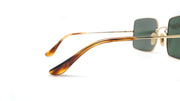 Ray-Ban Square Classic Metal Frame & Green Lenses Unisex Sunglasses RB1971 9147/31 54-19