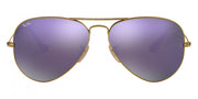Ray-Ban Aviator Large Metal Demiglos Brushed Bronze Unisex Sunglasses  RB3025 167/4K 58