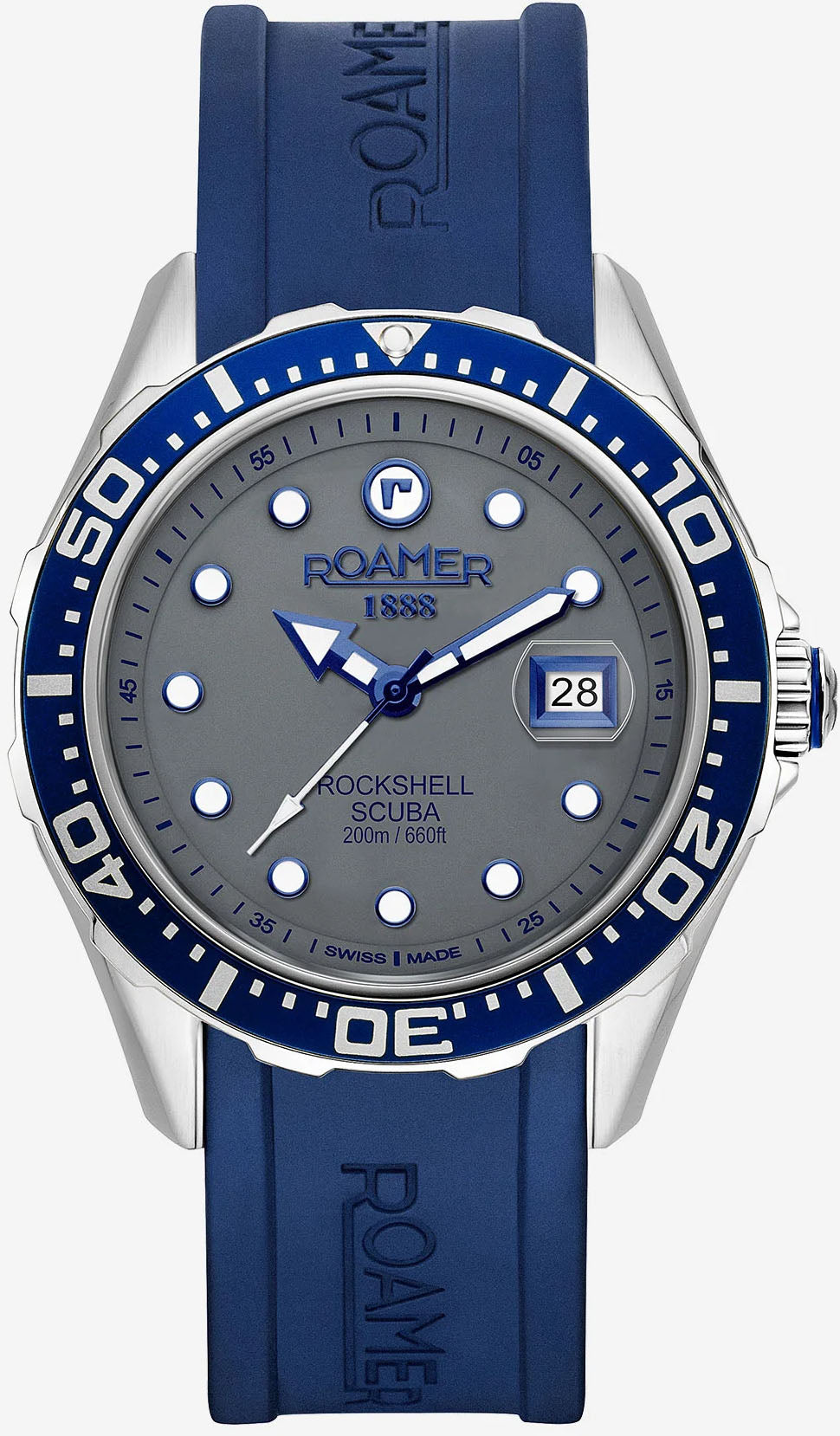 Roamer Rockshell Mark III Men's 45 mm Quartz Watch