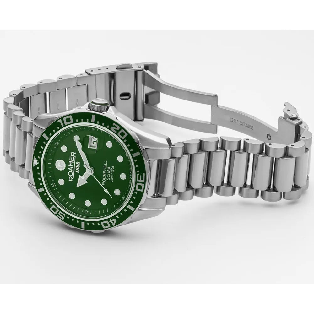 Roamer Rockshell Mark III Men's 44 mm Quartz Watch