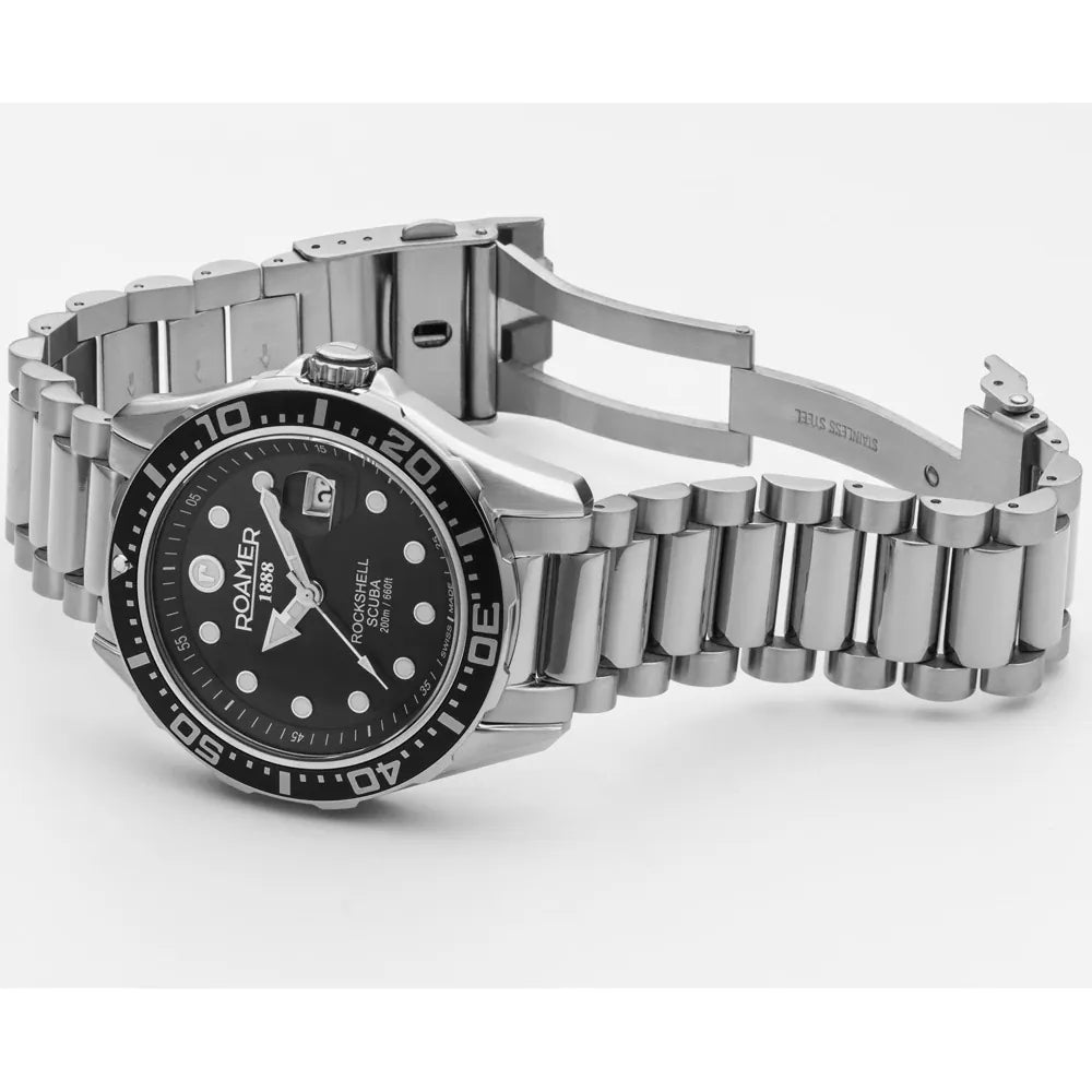 Roamer Rockshell Mark III Men's 44 mm Quartz Watch